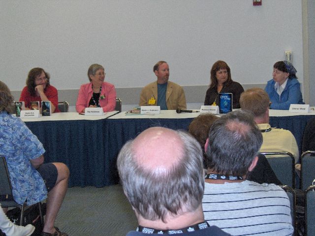 2006_WorldCon_Panel with Gay Haldeman