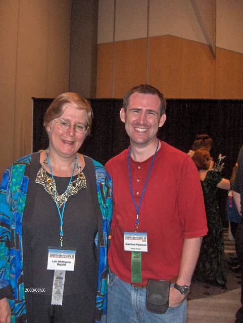 2008_Lois McMaster Bujold and Matthew Peterson